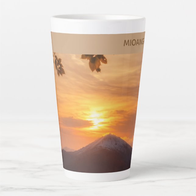 Tasse Latte Design elegante e raffinato (Devant)