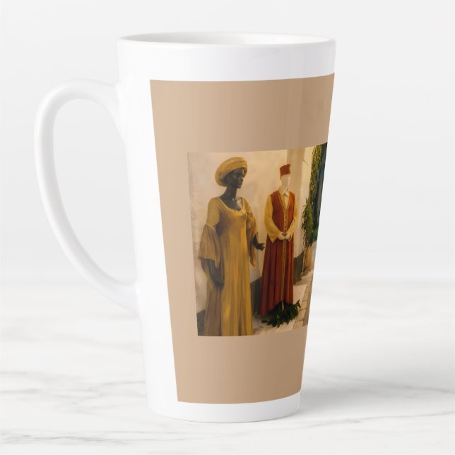 Tasse Latte Design elegante e raffinato (Gauche)