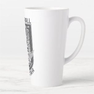 Tasse Latte Design Guitar Rock