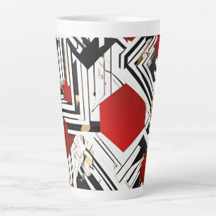 Tasse Latte design luxueux