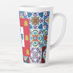 Tasse Latte Design portugais