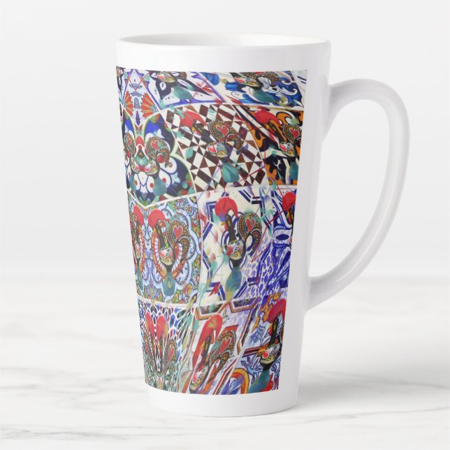Tasse Latte Design portugais (Droite)