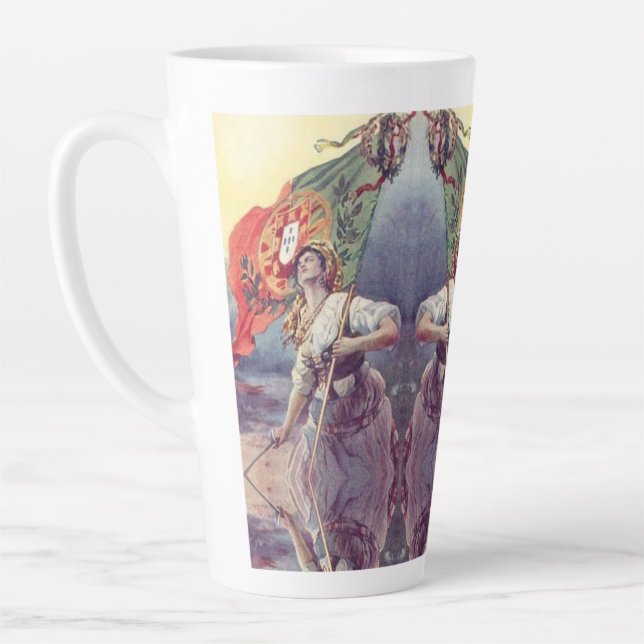 Tasse Latte dessins portugais  (Gauche)