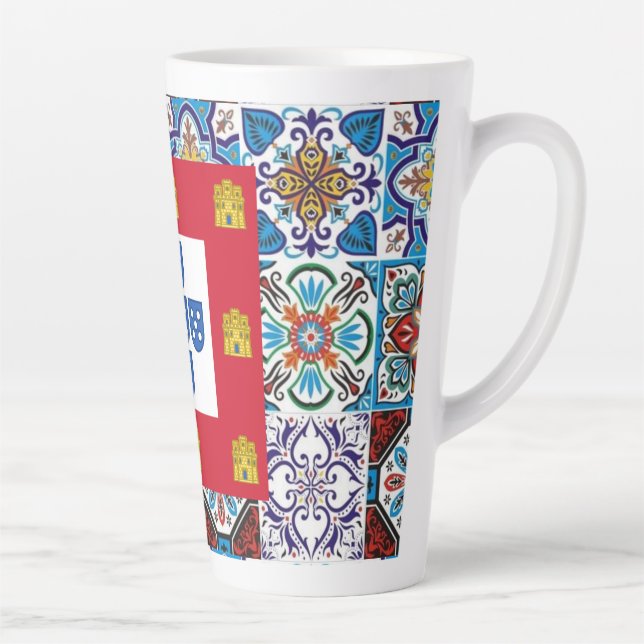 Tasse Latte dessins portugais  (Droite)