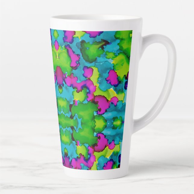 Tasse Latte Déversement de rêves (Droite)