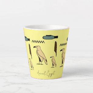 Tasse Latte Diana Nom dans Hiéroglyphes symboles de l'Egypte a