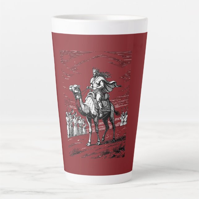 Tasse Latte Dictionairre Infernal Cavalier de Paimon  (Devant)
