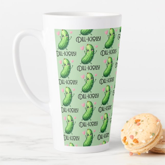Tasse Latte Dill-icieux (En situation)