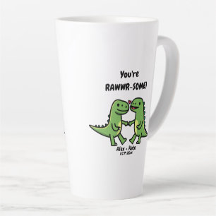 Tasse Latte Dinosaure Valentines