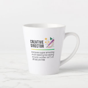 Tasse Latte Directeur de création
