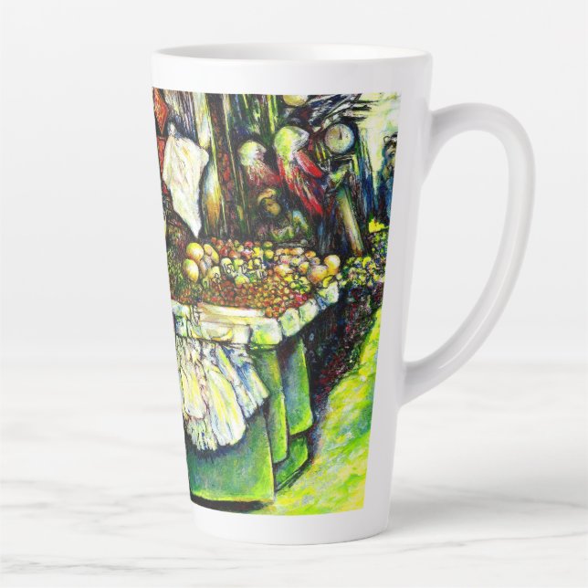 Tasse Latte Dit pour impliquer toute l'idée (Droite)