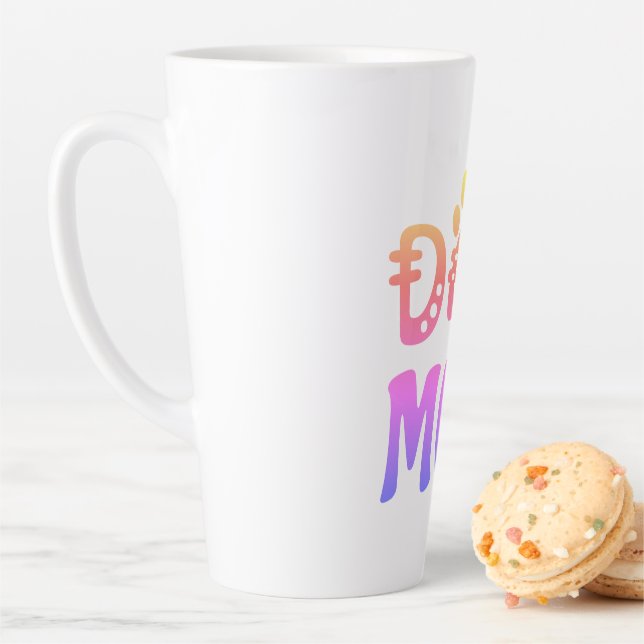 Tasse Latte Dog (En situation)