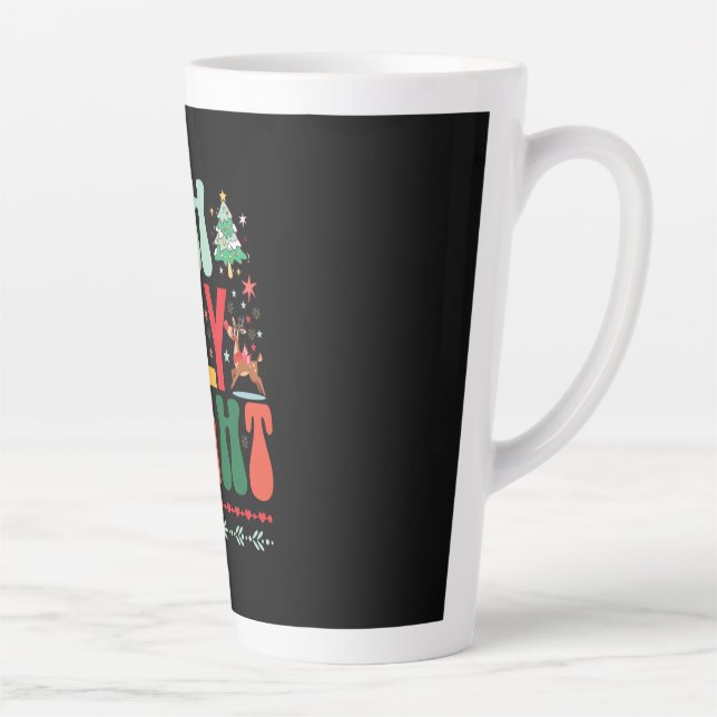 Tasse Latte Don de Noël Oh Soirée Sainte (Droite)