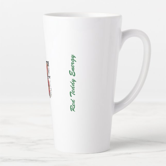 Tasse Latte Don Vitone – Ours Vitotone King rouge – El rouge (Droite)