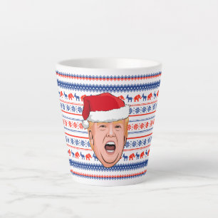 Tasse Latte DONALD TRUMP Noël