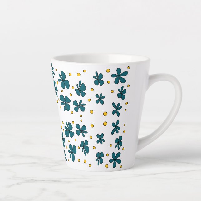 Tasse Latte Doodle28 (Droite)