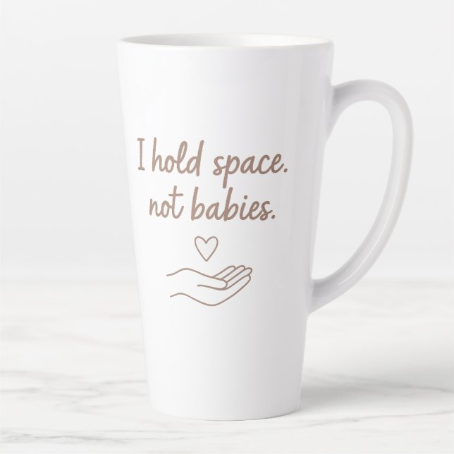 Tasse Latte Doula cadeau pour Noël d'anniversaire ou merci (Droite)