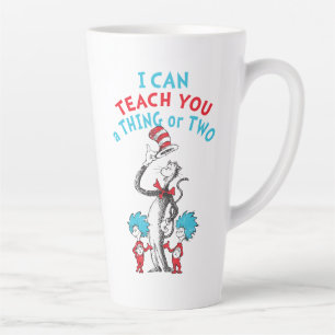 Tasse Latte Dr. Seuss   Professeur Je peux vous enseigner une 