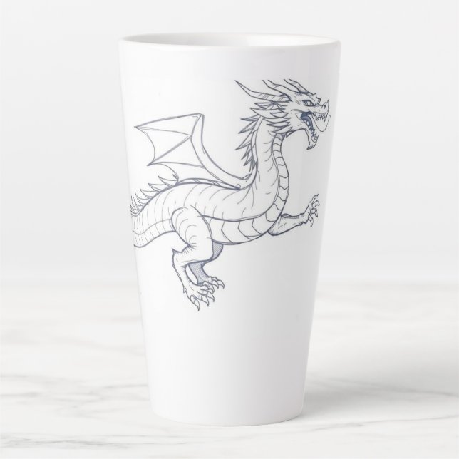 Tasse Latte Dragon (Devant)