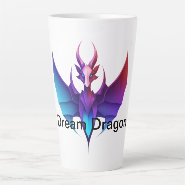 Tasse Latte Dragon de rêve (Devant)