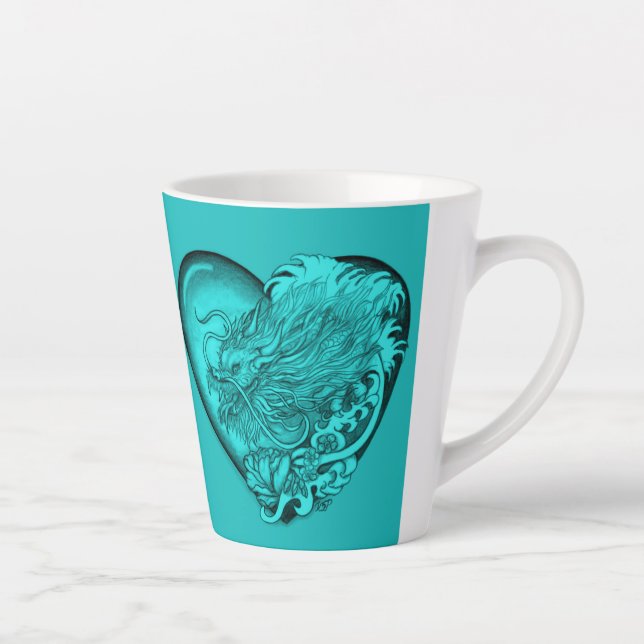 Tasse Latte Dragon Heart (Droite)