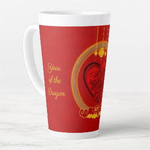 Tasse Latte Dragon Heart, Année du Dragon