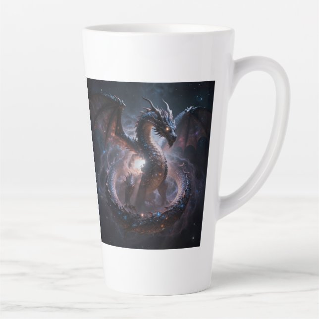 Tasse Latte Dragon World – Le royaume du feu et de la magie (Droite)