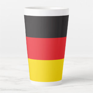 Tasse Latte Drapeau allemand