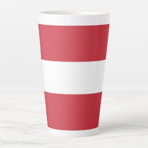 Tasse Latte Drapeau autrichien