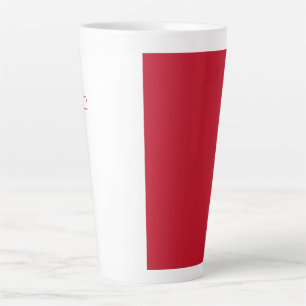 Tasse Latte Drapeau de Malte