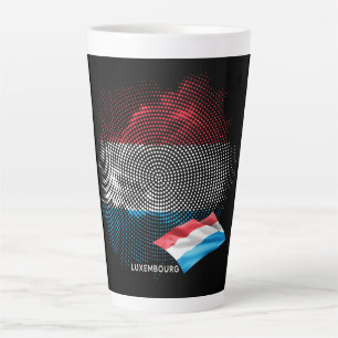 Tasse Latte Drapeau du Luxembourg