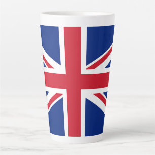Tasse Latte Drapeau du Royaume-Uni