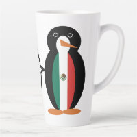 Drapeau Mexicain Parlant Mme Pingouin Grande