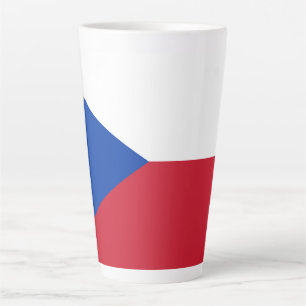 Tasse Latte Drapeau République tchèque