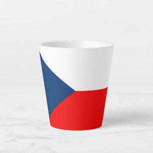 Tasse Latte Drapeau tchèque