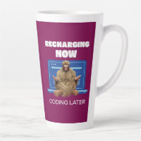 Drôle de Bigfoot Programmeur Rechargeant le Codage