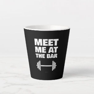 Tasse Latte Drôle Salle De Fitness Ts Me Retrouvez Au Bar Gym