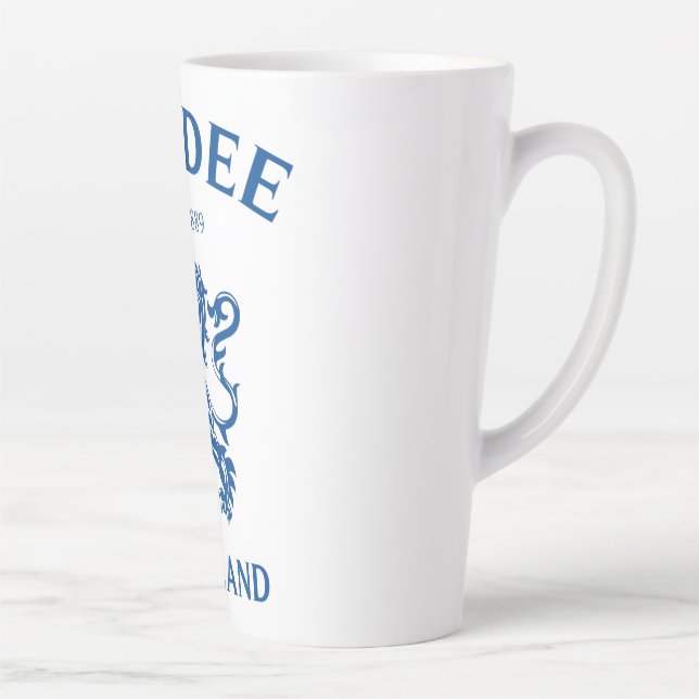 Tasse Latte DUNDEE Écosse (Droite)