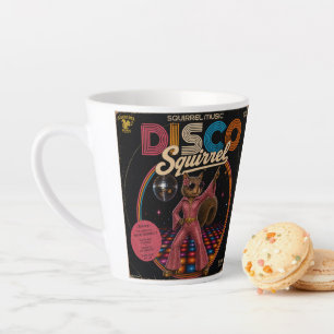 Tasse Latte Duo de l'écureuil Disco