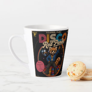 Tasse Latte Duo de Panda Rouge Disco