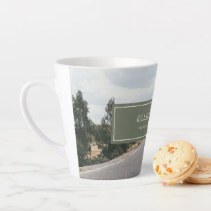 Tasse Latte Eclectique Chick Find Me on YouTube & Facebook Log
