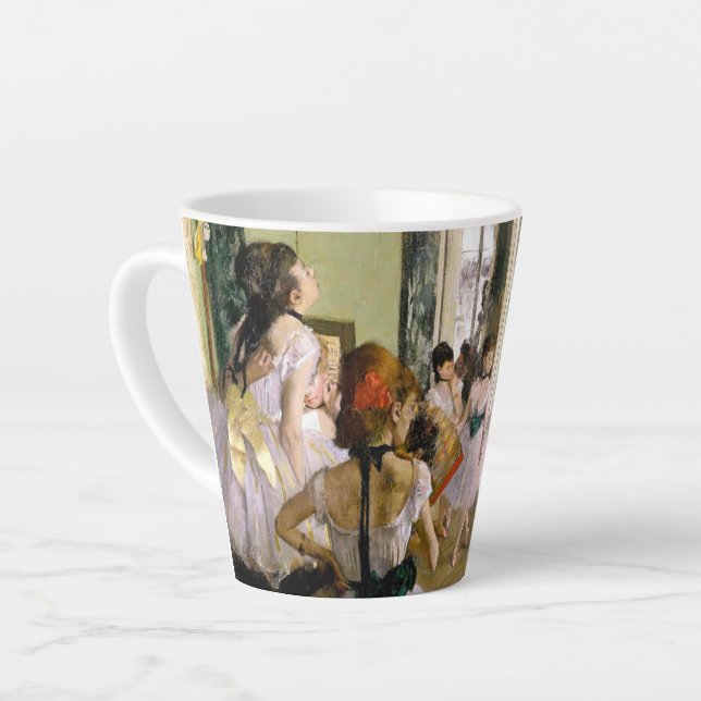 Tasse Latte Edgar Degas La Classe Danse (Angle gauche)