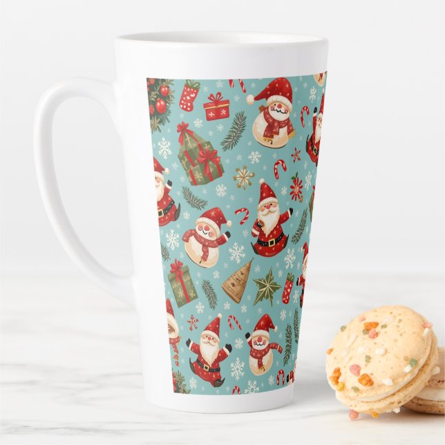 Tasse Latte édition de noël (En situation)