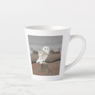 Tasse Latte Effraie des clochers