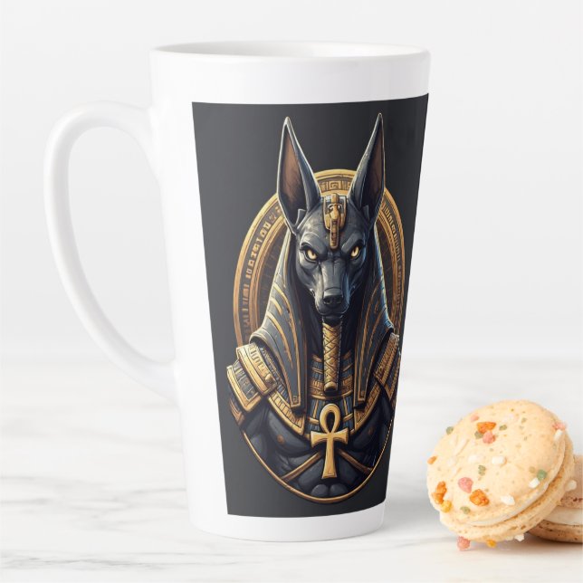 Tasse Latte Egyptian art  (En situation)