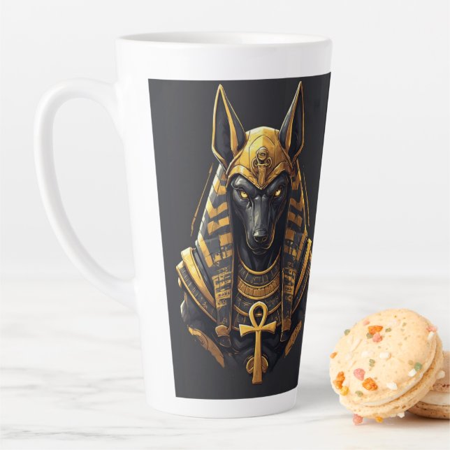 Tasse Latte Egyptian art  (En situation)
