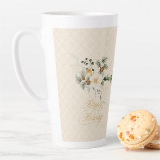 Tasse Latte Élégant plateau de service Christmas Entertainment