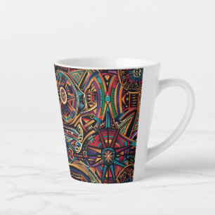 Tasse Latte Elégante Crème "Chronique des Anciens" Espresso