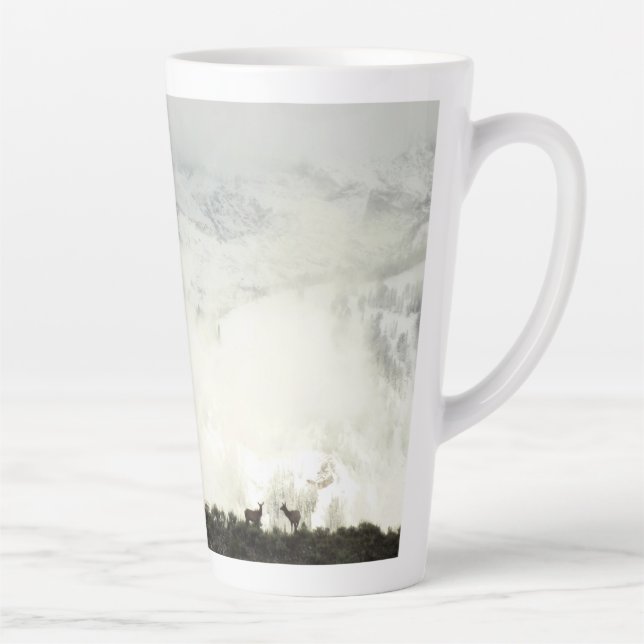 Tasse Latte Elk at Grand Teton National Park Photographie (Droite)
