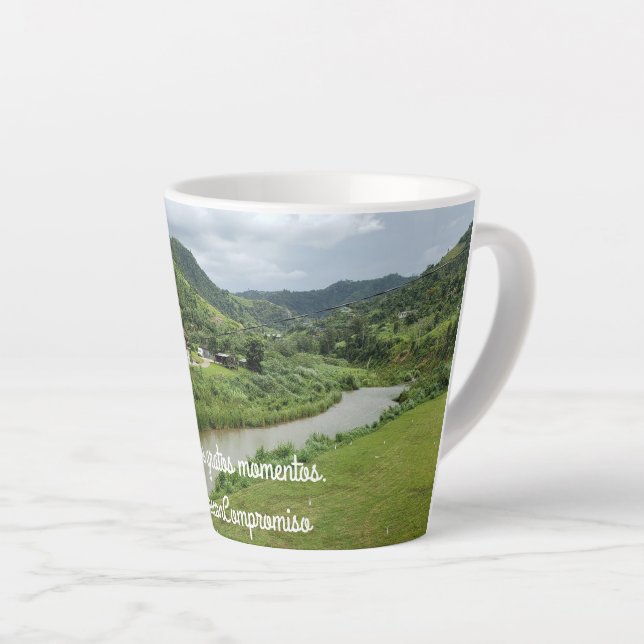 Tasse Latte Empoderamiento (Angle droit)